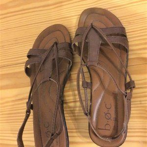B.O.C. leather strap sandals